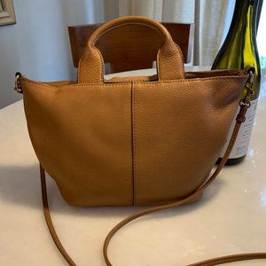 Banana Republic Leather Mini Crossbody Tote